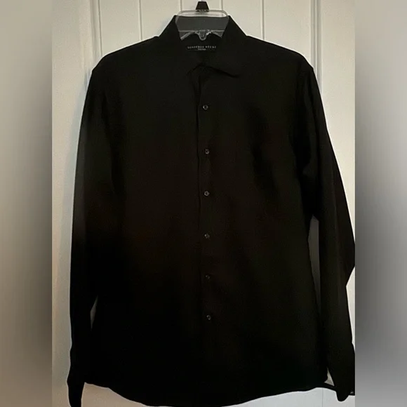 green emerald velvet dress Geoffrey Beene Men's Dress Shirt Fitted Sateen Solid at Amazon Men's  Clothing store main image 0